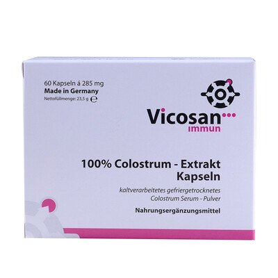 

Vicosan Wei Shan pure bovine colostrum powder freeze-dried powder reconstruction capsule balance immunity ability eliminate pollen