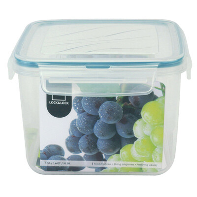 

【Jingdong Supermarket】 Lock & lock NEO Plastic Storage Box NLP211B (1500ml