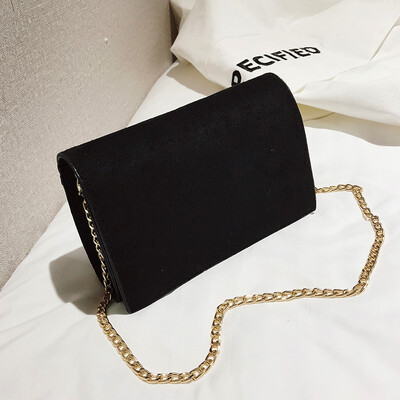 

New frosted mini bag lady ins ultra hot fashion one-shoulder crossbody bag with chain