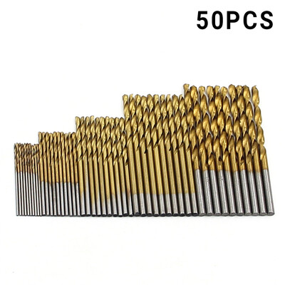 

Straight Shank Twist Drill High Speed Steel Drill Bit Titanium-plated Power Tools Fine-quality Accessoires