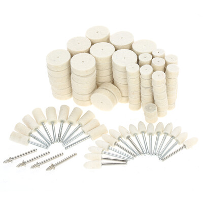 

129pcs Abrasive Polishing Wheel Polishing Tools Wool Felt Metal Surface Buffing Accessories for Dremel Rotary Tool