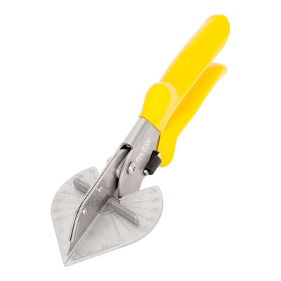 

PARON Universal Angle Wire Duct Scissors PVC Trunking Tube Edge Clip 45 Degree to 135 Degree Adjustable Angle Multi Angle Mitre Ga