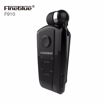 

FineBlue F910 Wireless Auriculare Driver Headset Bluetooth V40 In-Ear Vibrating Alert Wear Clip Handsfree Calls Remind Earphone
