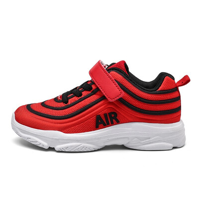 

New Autumn Thick Sole Non-slip Wear-resistant Kids Sneakers Black Boys Children Running Shoes Students Sports Shoes Children Run