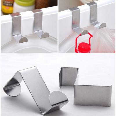 

Outdoor 6 PCS Stainless Steel Hook Rack Heavy Duty Reversible
