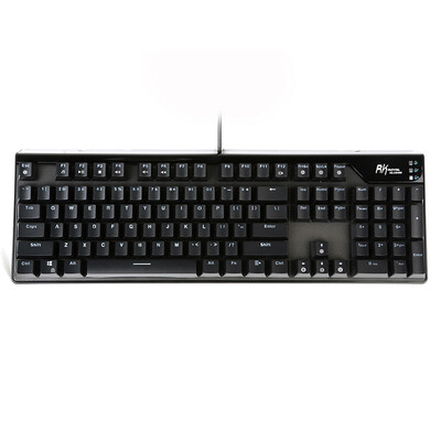 

RK ROYAL KLUDGE RG928 с подсветкой механическая клавиатура белый свет зеленая ось черный версия