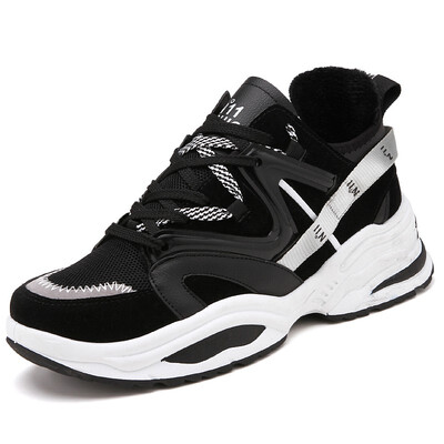

Mens Shoes Fashion Sports Shoes Casual Outdoor Shoes Breathable Light Shoes For Men Can Add Cotton Black Red Size 39-44
