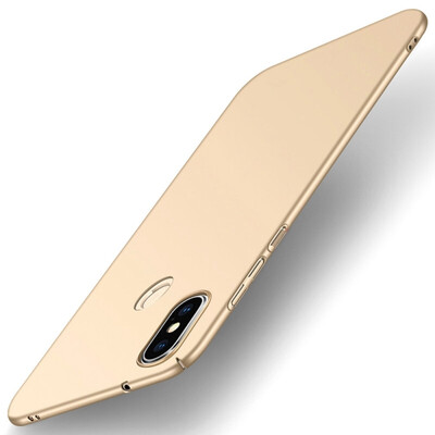 

MOONCASE Millet Mi 8 All-inclusive ultra-thin PC case - gold