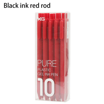 

KACO Pure Retractable Gel Ink Pens Fine Point 05mm Click Pens for Coloring Book Planners 10pcsset