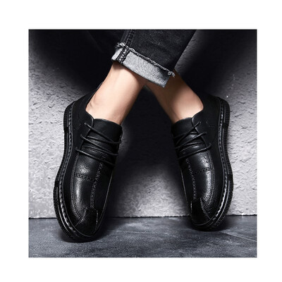 

2018 fashion autumn new mens casual shoes British style business mens shoes wild tide shoes Korean shoes