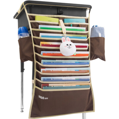

Excellent and (UHOO) 6510 students hanging book bag sapphire 64 * 43cm desk book racks book legislation