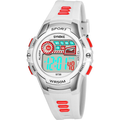 

Childrens electronic watch manufacturers wholesale luminous alarm waterproof multifunctional student gift electronic watch