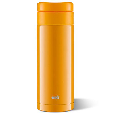 

Love mosaic emsa Germany imported vacuum double-layer medical 304 stainless steel insulation cups cold cups men&39s women&39s office business water cup 380ML Yiteng vitality orange