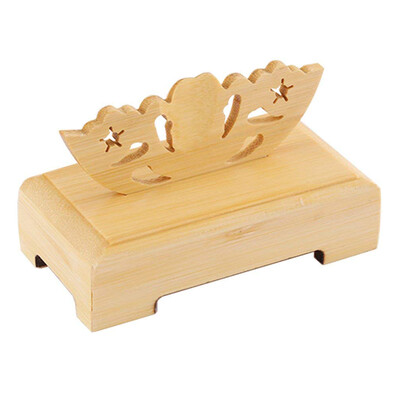 

UpperX Display Holder Chinese Fan Decorative Stand Handy Fan Display Holder Bamboo Folding Fan Stand Holder