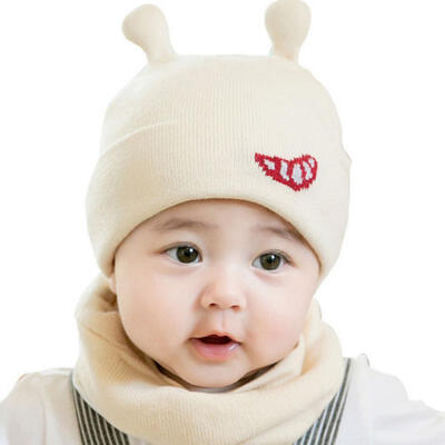 

Cute Toddler Kids Girl&Boy Baby Winter Warm Crochet Knit Hat Beanie Cap Scarf