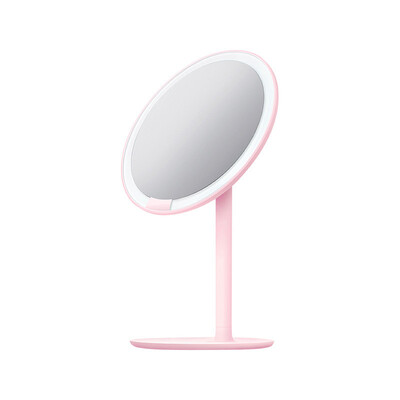 

AMIRO Mini 65 Inch True Color LED Lighted Makeup Mirror w Rechargeable Battery