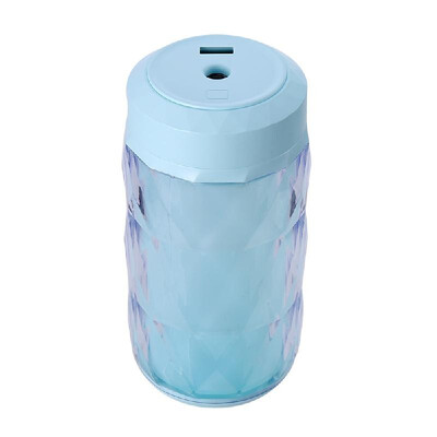 

250ml Capacity Air Humidifier Home Car Color Diamond Ultra-quiet Multi-purpose Fan Night Light