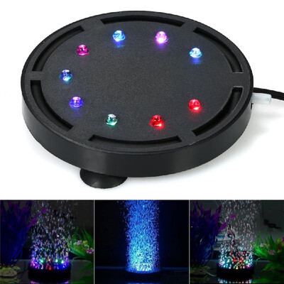 

Submersible LED Air Bubble Light Colorful Decoration for Aquarium Fish Tank