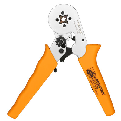 

LODESTAR Professional Wire Crimpers Crimping Press Pliers Crimping Tool 2410 AWG0256mm² Capacity for Terminals