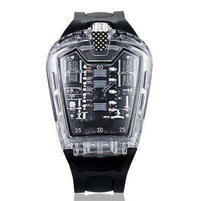 

KIMSDUN K - 725D Men Transparent Waterproof Quartz Watch - MULTI-A