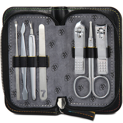 

[Jingdong Supermarket] 777 nail knife set nail clippers repair capacity combination 7 sets TS-1501 rose