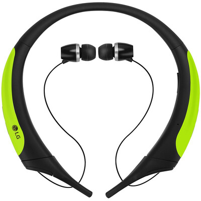 

LG HBS-850 Wireless Headset Sports Headset Bluetooth Headset In-Ear Anti-Sweat Talkable Fluorescent Green