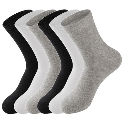 

LifeWheel Men Antibacterial Breathable Cotton Casual Athletic Box Socks 6 Pair