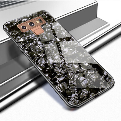 

Goowiiz Phone Case For Samsung Galaxy S9S9 PlusNote 9 Luxury Soft Edge Silicone Frame Glass Shell Cover