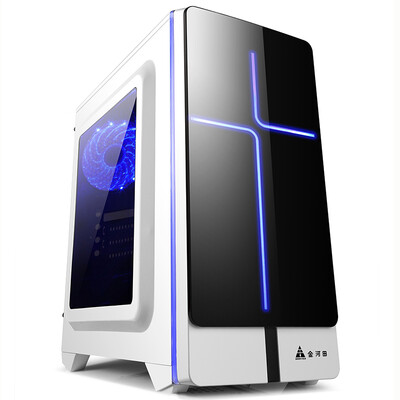 

Золотое поле (золотое поле) предусмотрело яркое белое шасси MATX (поддержка материнской платы MATX / 9 видов световых эффектов / U3 / SSD / поддержка видеокарты 300MM)