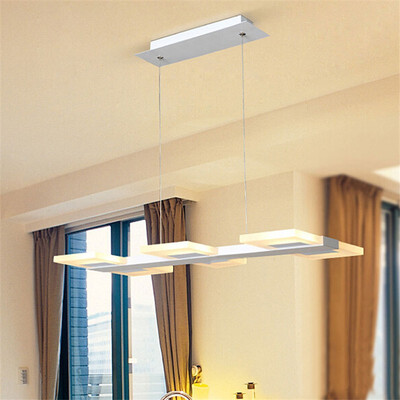 

Baycheer HL487489 High Style Minimalist 3 Light white Light LED Chandelier