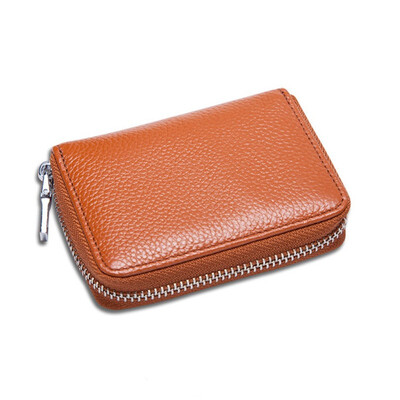 

Organ multi-card package RFID card set ladies zipper wallet id card set clip