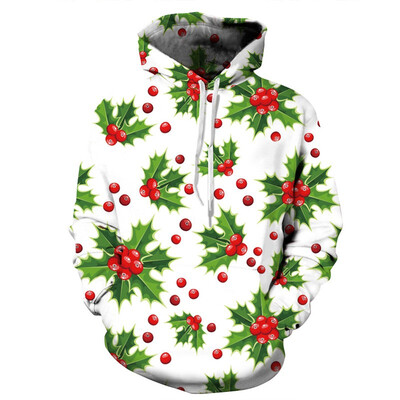 

QYDM0174Mens Hoodie 3D Printed Women Pullover Sweater