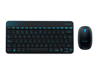 

Logitech MK240 2.4Ghz Wireless Desktop Мыши и клавиатуры Комбинированный английский / корейский тип черный цвет