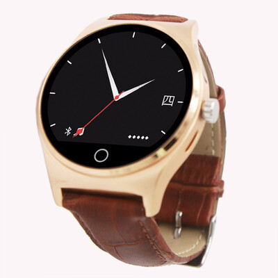 

Elegance manufacturer round dial Bluetooth Smart Watch Phone with Heart Rate Monitor compatible with iOS&Android Smart Phone