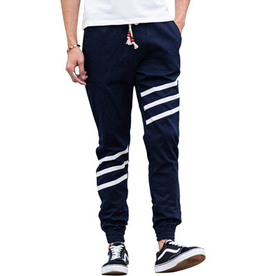 

Мэн Траск (шведские кроны) XK3170 мужских спортивных колготки мода личность корейского Тонкого колготки прилив черный M