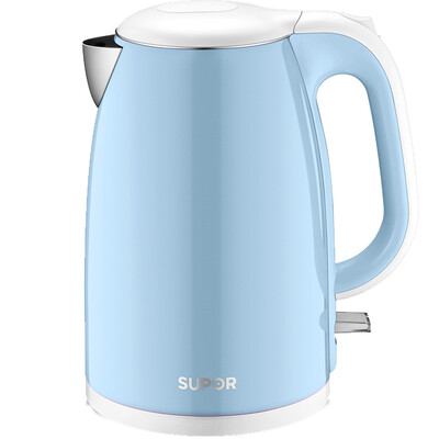 

SUPOR SWF15E19B Electric Kettle Double Wall Cool Touch Keep Hot Blue