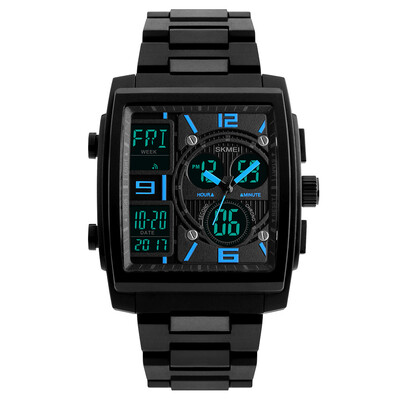 

SKMEI 5ATM Water-resistant Watch Fashion Casual Digital Watch Men Wristwatches Male Relogio Musculino Backlight