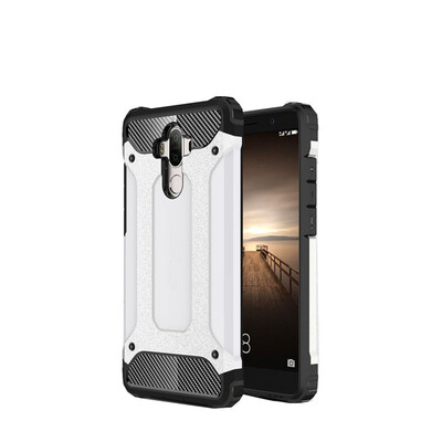 

Fivice Huawei Mate 9 case Luxury Silicone Diamond Armor PC Hard Shell Phone Case