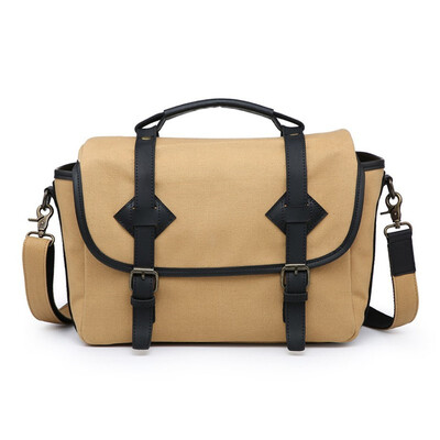 

Fashion mens shoulder diagonal package 2018 new camera bag spring new mens shoulder bag canvas bag