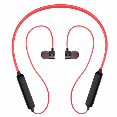 

Sports Bluetooth Headphones Stereo Waterproof Hanging Neck Earphone Card Magnetic Headset with Microphone for Phone