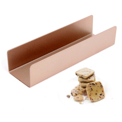 

Cook Cooker CHEF MADE Cookies Mold U-образные антипригарные печенья Cookies Cookies Short Form 20.1 * 5.8 * 4.1cm Champagne Gold WK9069