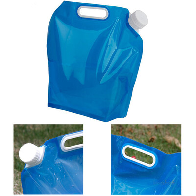

MyMei 5L Folding Drinking Water Container Storage Bag Pouch for Camping Picnic BBQ Hot