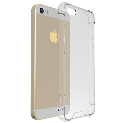 

BIAZE Apple, 5S / SE / 5 телефона оболочка iPhone5S / SE / 5 Case все включено DROP серия JK108- прозрачного льда оболочка пепел