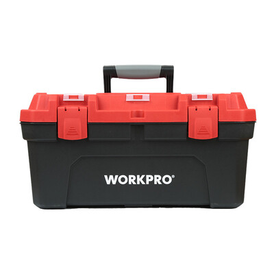 

Десять тысяч грамм сокровища (WORKPRO) W083015N усиленный пластиковый ящик для инструментов маленьких многофункционального домашнего ремонта инструмента ящика для хранения 16 дюймы