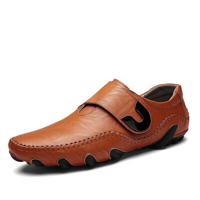 

Mens Shoes Casual Work Shoes Fashion Formal Shoes Genuine Leather Shoes For Men Can Add Cotton Black Brown Yellow Size 38-46