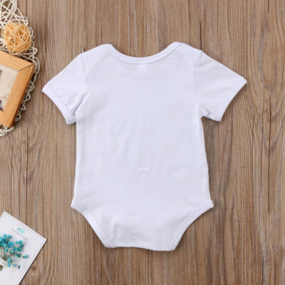 

AU Cartoon Newborn Baby Christmas Boys Girls Clothes Romper Bodysuit Outfit Set
