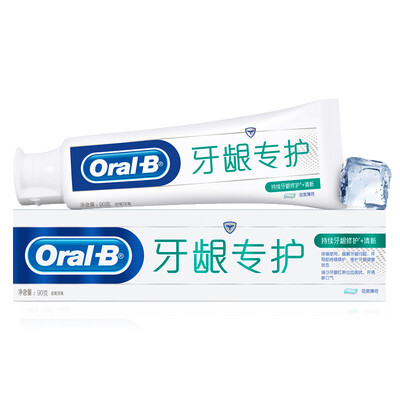 

специалисты OralB (OralB) для ухода за резинку продолжают ремонт десны свежим зубная паста 90г +