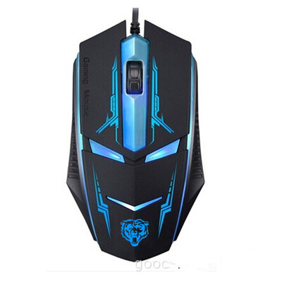 

2016 New Iron Man Hero Gaming Mouse Usb Wires Computer Accessories Gamer Mouse LED Optical 3 Color Backlit Computer Mice Gift