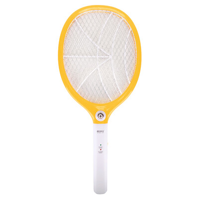 

Jingdong supermarket] Kang Ming (KANGMING) LED electric mosquito beat rechargeable non-toxic and tasteless large mesh surface KM-3805 yellow