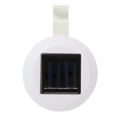 

3 LEDs Solar Powered Sink Lamp Fence Light LED Fence Lamp Solar Panel No UV Rays Environment Friendly Energy-saving